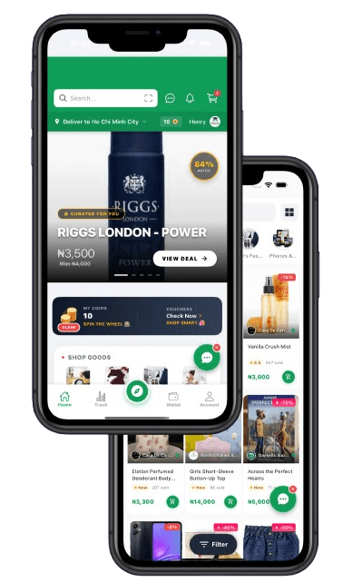 Daysells Apple and Android Development Interface